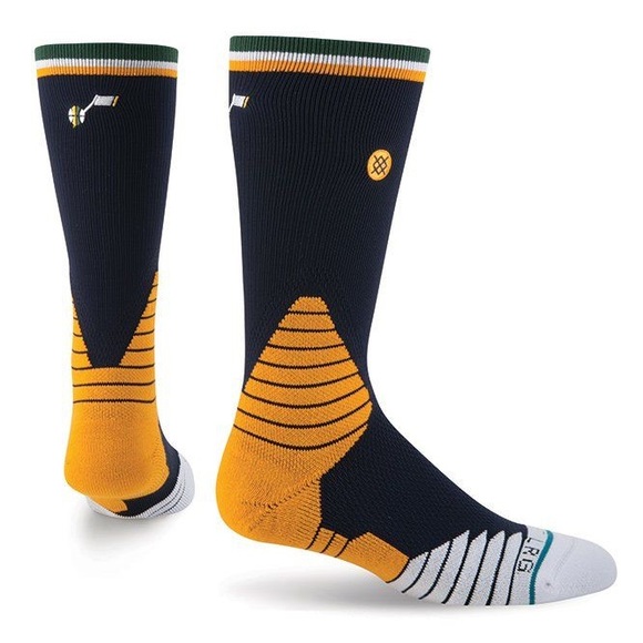 🆕 Stance NBA Utah Jazz Basketball Crew Socks